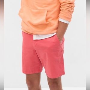 GAP MENS 33 “Vintage” Chino Shorts 7” inseam